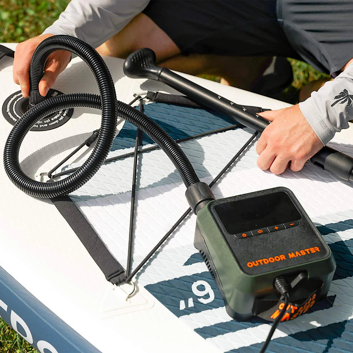Outdoor Master Cachalot 2 Portable Electric SUP Air Pump