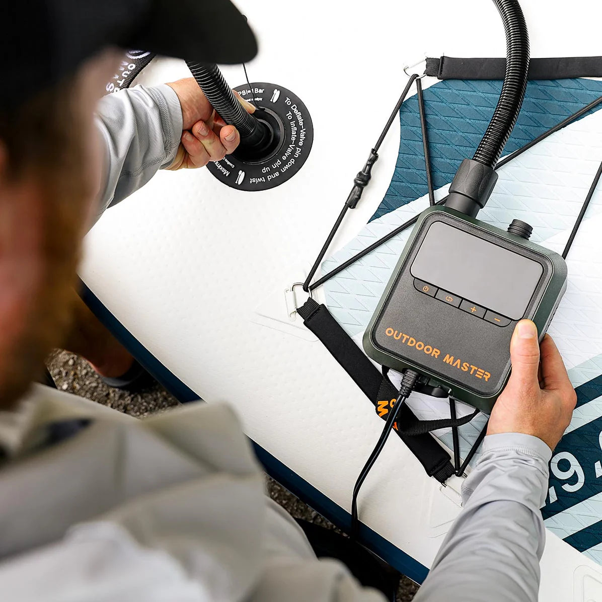 Outdoor Master Cachalot 2 Portable Electric SUP Air Pump