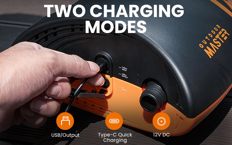 Outdoor Master Shark 2s Electric Pump with Battery