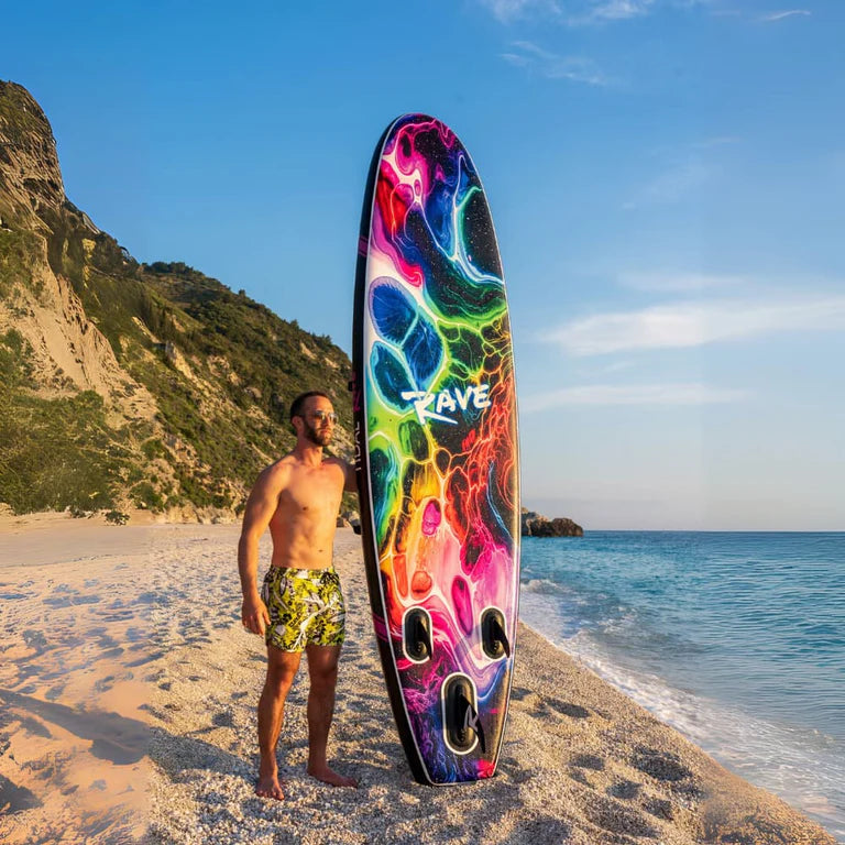 Tidal Rave Infinity SUP – 10'6 All-Round Inflatable Paddle Board Package