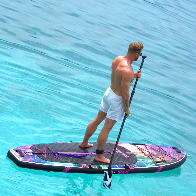 Tidal Rave Infinity SUP – 10'6 All-Round Inflatable Paddle Board Package