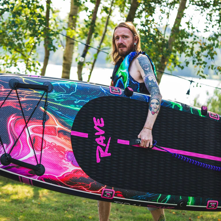 Tidal Rave Infinity SUP – 10'6 All-Round Inflatable Paddle Board Package
