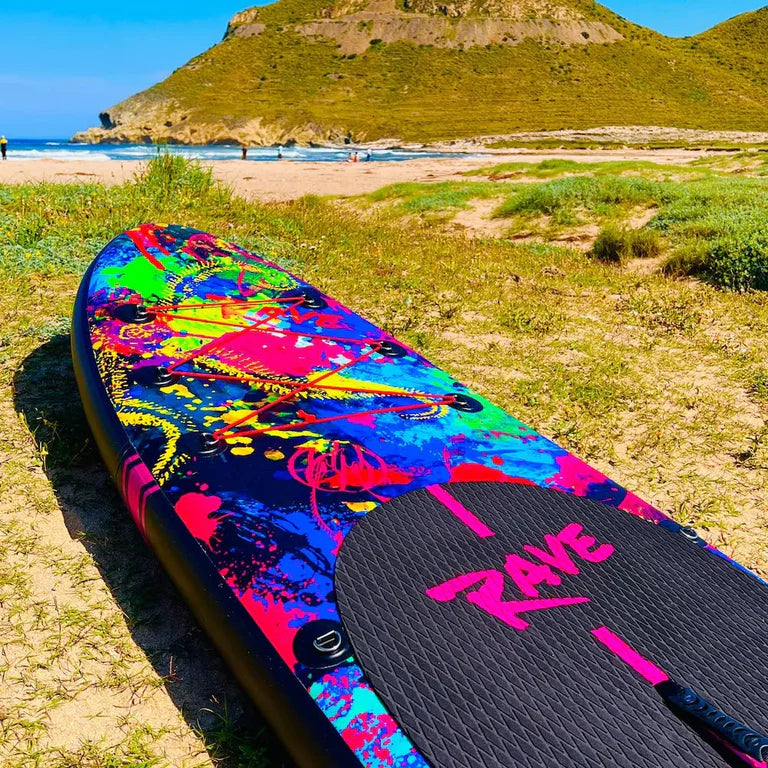 Tidal Rave Oceana SUP – 10'6 All-Round Inflatable Paddle Board Package