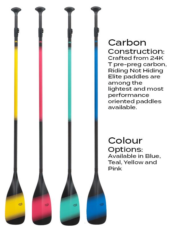 Riding Not Hiding - Elite 164-196cm SUP Paddle - 2-Piece – Small Blade