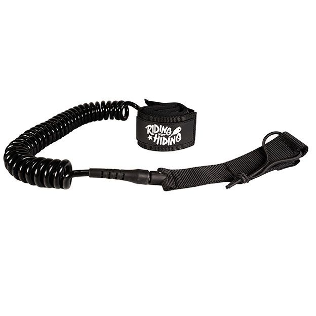 Riding Not Hiding - Coiled Ankle Leash