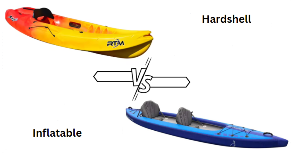 Hardshell Kayak vs. Inflatable Kayak : Navigating Waters