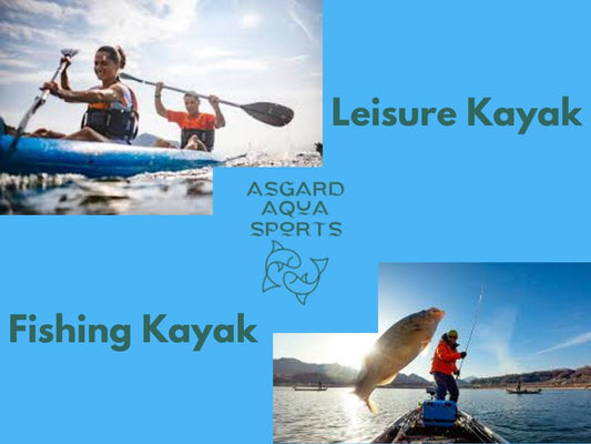 Leisure Kayak vs Fishing Kayak: What’s the difference?