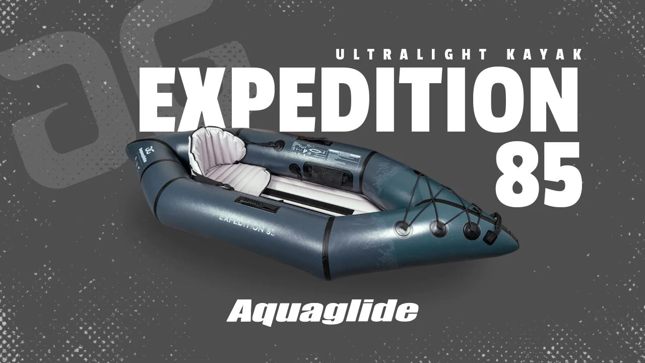 Aquaglide Backwoods Expedition 85 Kayak- 1 person | Ultralight Touring